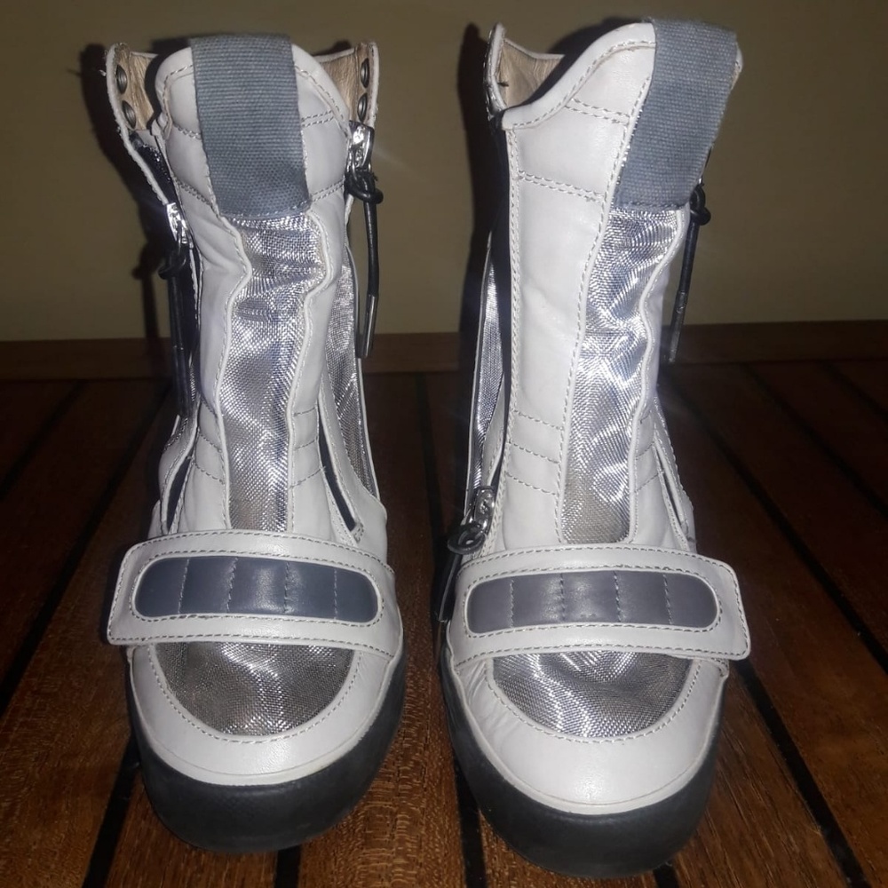 L.A.M.B Pamela Mesh Wedge Sneaker